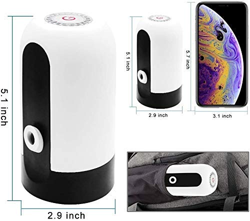 Automatic Wireless Water Can Dispenser Pump for 20 Litre Bottle Can, with Low Noise & High Efficiency