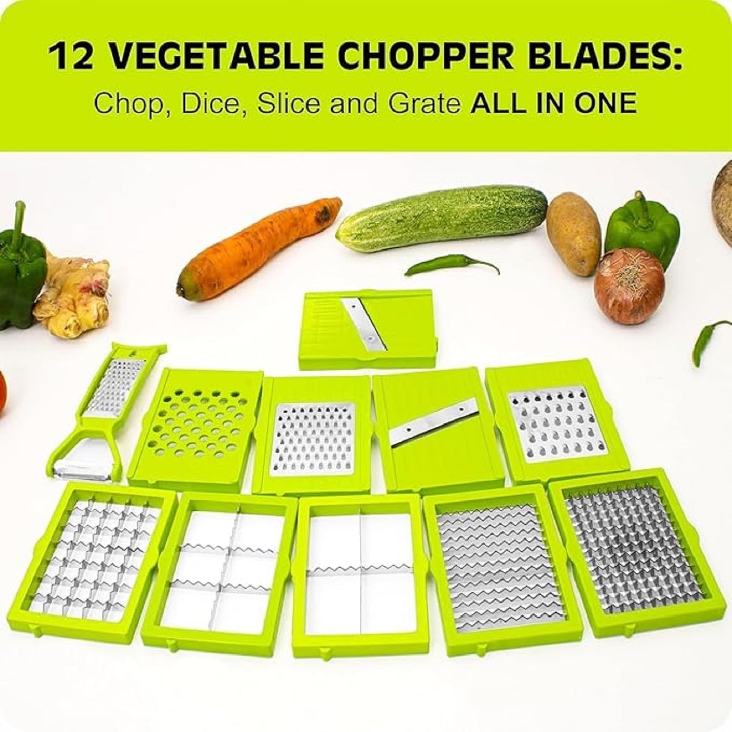 12 in 1 Vegetable Chopper
