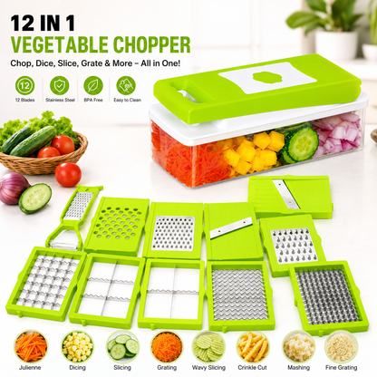 12 in 1 Vegetable Chopper