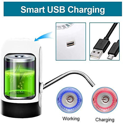 Automatic Wireless Water Dispenser Pump for 20L Bottle – Low Noise & USB Rechargeable