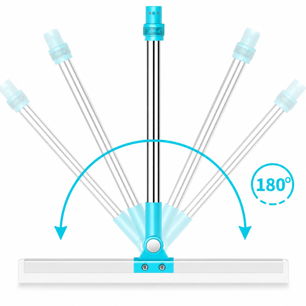 Heavy Duty Magic Broom Floor Wiper | 180° Rotating Silicone Squeegee | Multi-Purpose Cleaning Tool