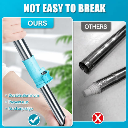 Heavy Duty Magic Broom Floor Wiper | 180° Rotating Silicone Squeegee | Multi-Purpose Cleaning Tool