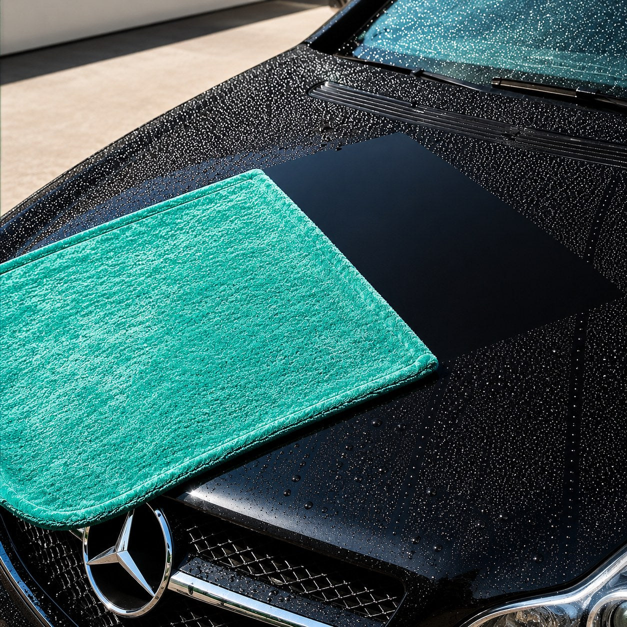 1200 GSM Twisted Loop Microfiber Car Drying Cloth | Super Absorbent & Scratch-Free
